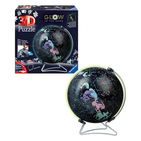 3D Puzzel Constellations Glow in the Dark, 180st.