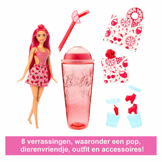 Barbie Reveal Pop Juicy Fruits Series - Watermelon Crush