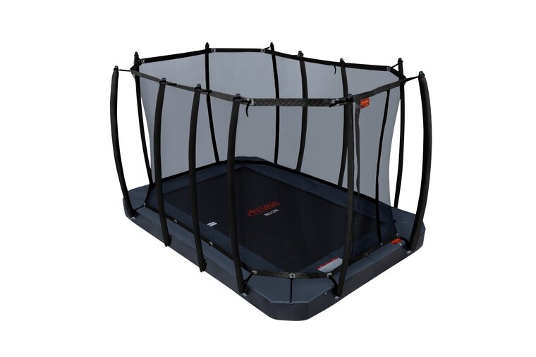 Avyna Trampoline FlatLevel 520x305 (352) met net | Grijs