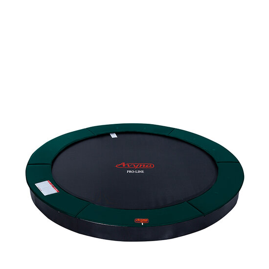 Avyna Trampoline FlatLevel &Oslash;305 met veiligheidsnet | Groen