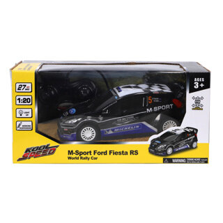 Radiografisch bestuurbare auto ford 1:20 m-sport fiesta rs wrc