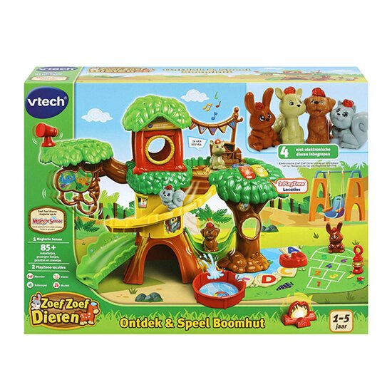 VTech Zoef Zoef Dieren - Ontdek &amp; Speel Boomhut