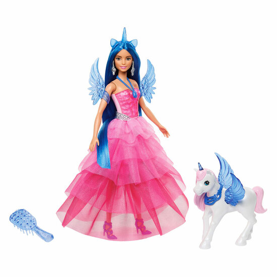 Barbie A Touch of Magic Modepop Gevleugelde Eenhoorn