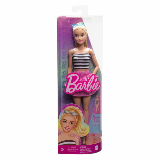 Barbie Fashionistas Modepop Zwart en Wit