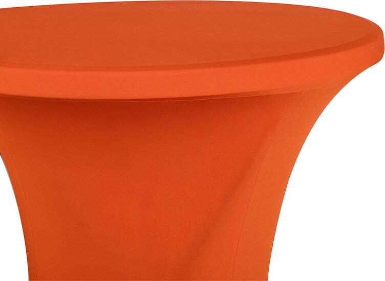 Statafelrok oranje 80 cm