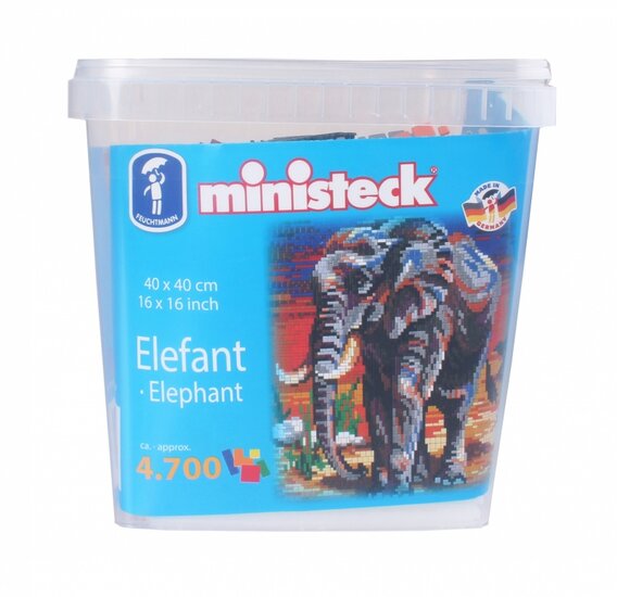 (2dekans) Ministeck Olifant 4700 delig