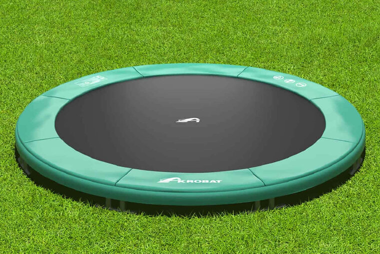 Trampoline AKROBAT PRIMUS INGROUND 305 (10ft) Green