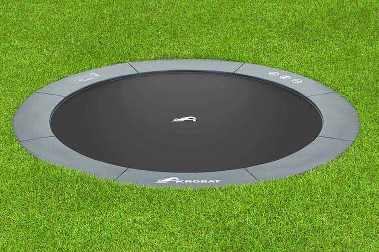 Trampoline AKROBAT ORBIT FLAT 430 (14ft) Antraciet