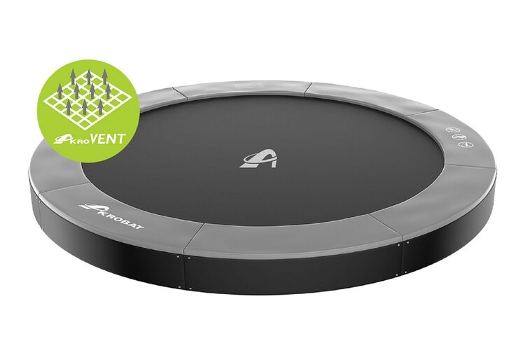 Trampoline AKROBAT PRIMUS FLAT 430 (14ft) Antraciet