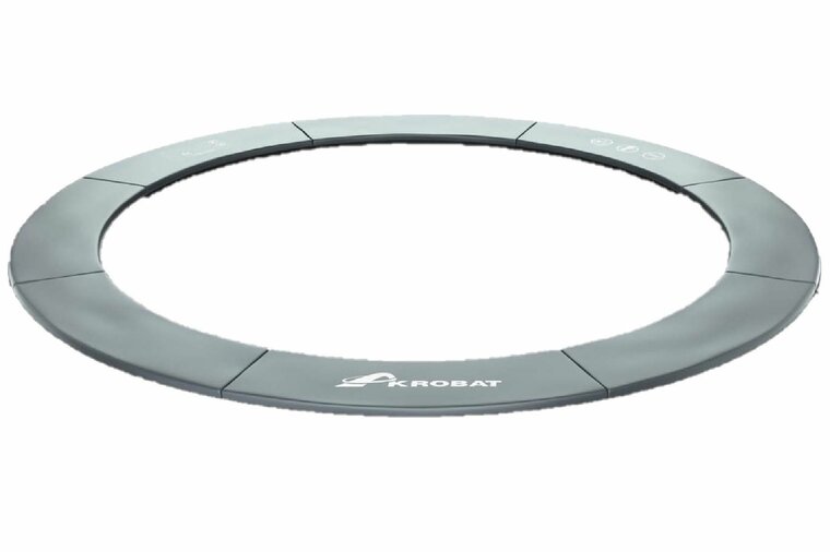 Akrobat Primus Flat to the ground trampoline rand 430cm Antraciet