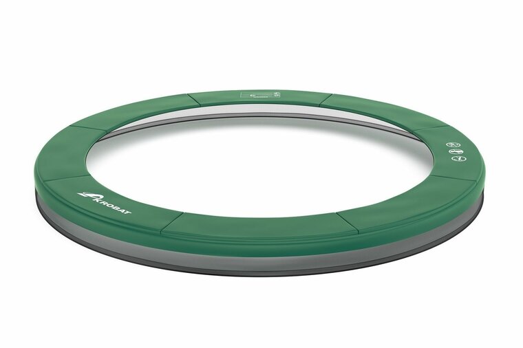 Akrobat Orbit Inground Trampoline rand 305 cm Groen