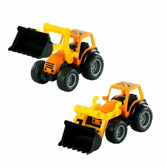 Tractor met frontlader 32 cm