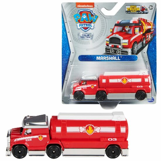 Paw Patrol Big Truck Pups True Metal 1:55 Marshall