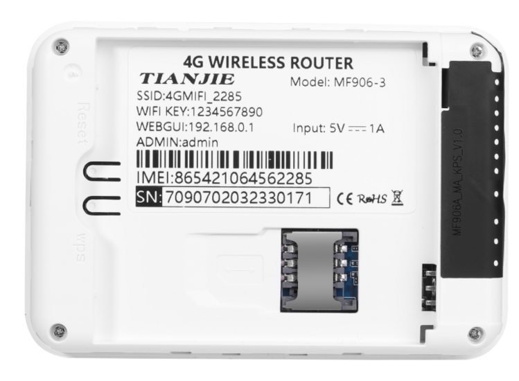 Draagbare MiFi Router (budget)