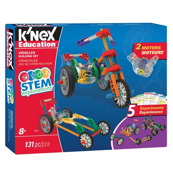 K&#039;Nex Stem Explorations: Vehicles Building Sets