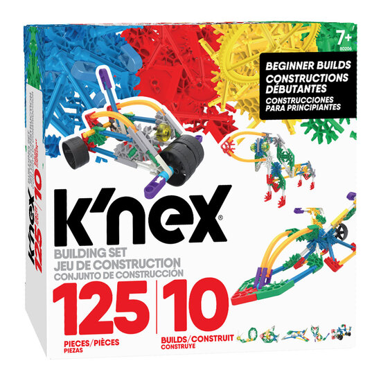 K&#039;Nex Bouwset 10 Modellen, 125dlg.