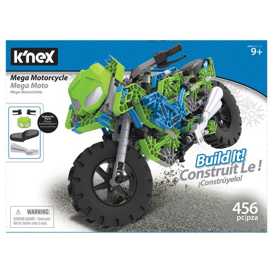 K&#039;Nex Bouwset Mega Motorcycle, 456dlg.