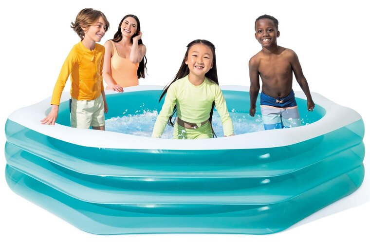 Opblaasbaar zwembad Octagon - Family Pool