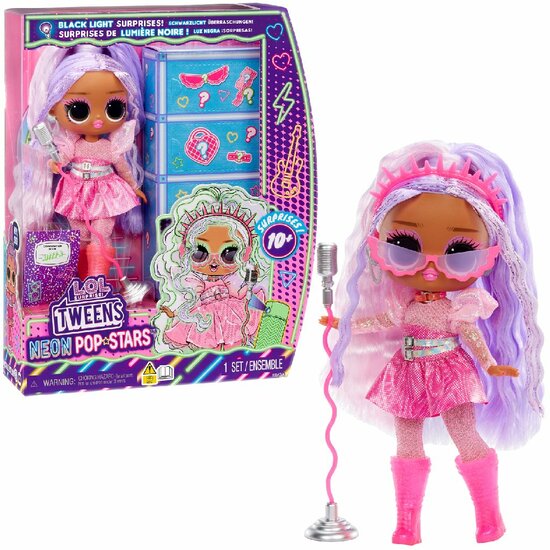 LOL Surprise Tweens Neon Pop Stars - Kitty K.