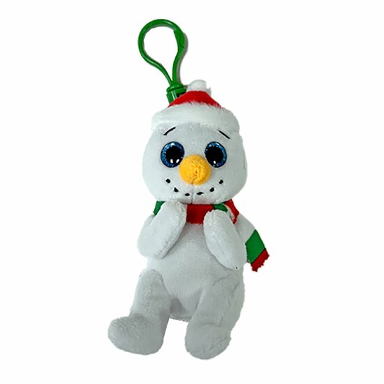 Ty Beanie Boo&#039;s Clip Christmas Brrrnard Snowman