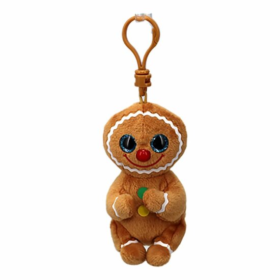 Ty Beanie Boo&#039;s Clip Christmas Cookie Gingerbread