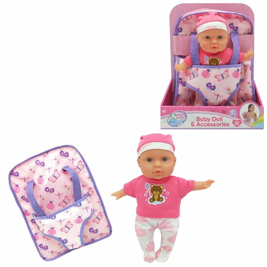 Mother Love Babypop 26cm Met Rugzak