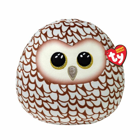 Ty Squish a Boo Whoolie Owl 20cm