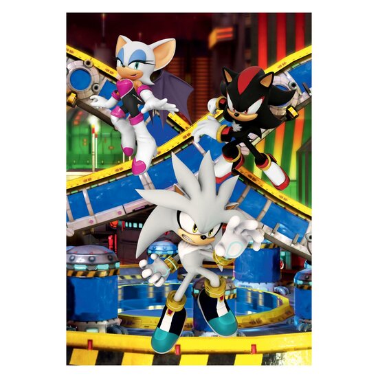 Clementoni Puzzel Sonic, 3x48st.