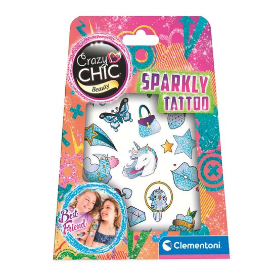 Clementoni Crazy Chic - Urban Tattoo Glitter