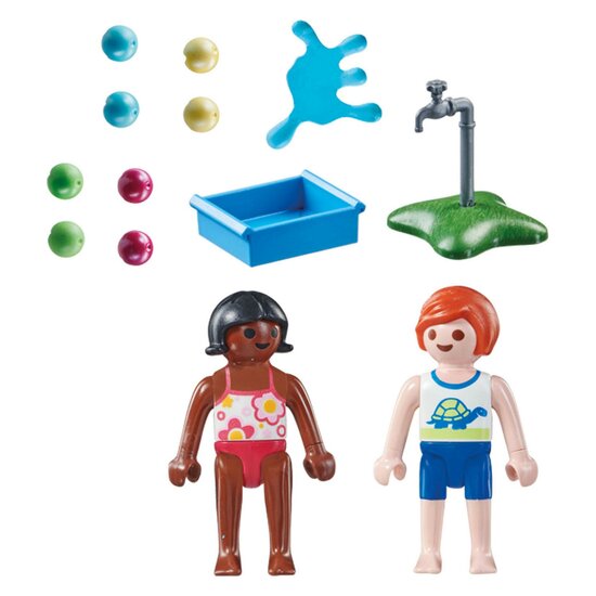 Playmobil Special Plus Kinderen met waterballonnen - 71166