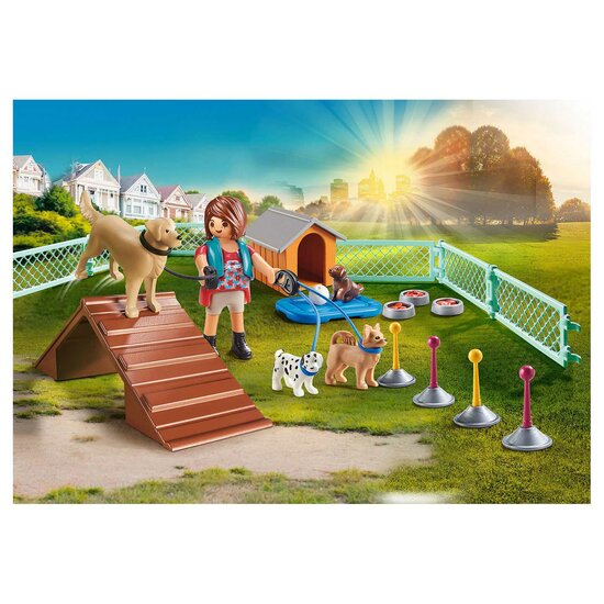 Playmobil City Life  Cadeauset Hondentrainster - 70676