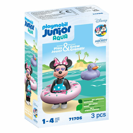 Playmobil 1.2.3. Disney: Minnie&#039;s Strandvakantie - 71706