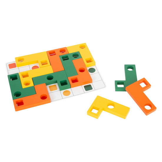 Small Foot  -  Houten Geometrische Vormenpuzzel