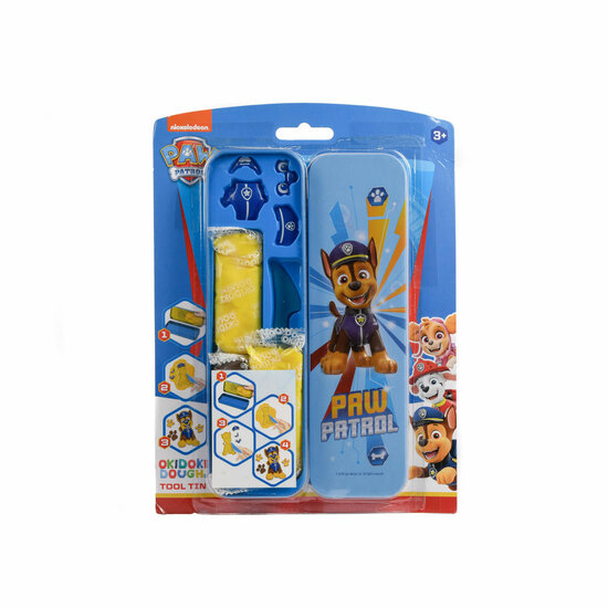 PAW Patrol OkiDoki Klei Bewaarblik 3D met Accessoires