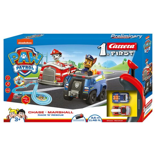 Carrera First Racebaan - PAW Patrol &#039;Race &amp; Rescue&#039;