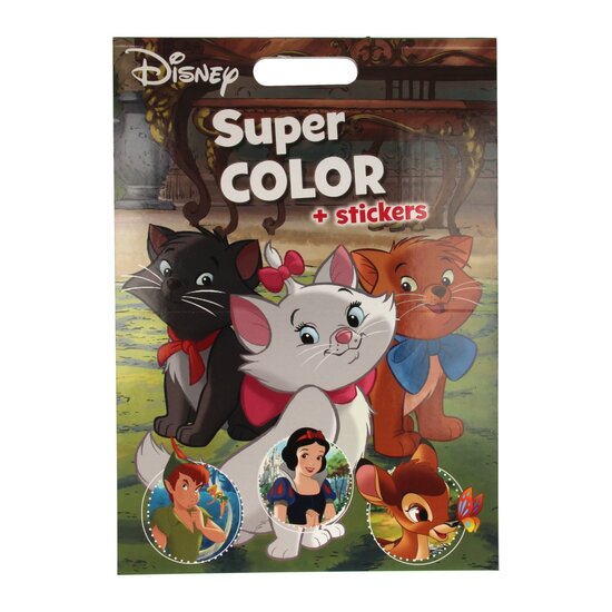 Walt Disney Super Color Kleurboek Filmstars