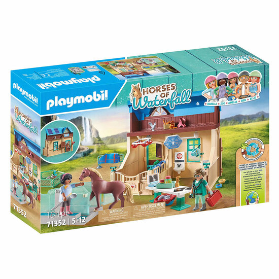 Playmobil Horses of Waterfall Paardrijtherapie &amp; Dierenartsenpraktijk - 71352