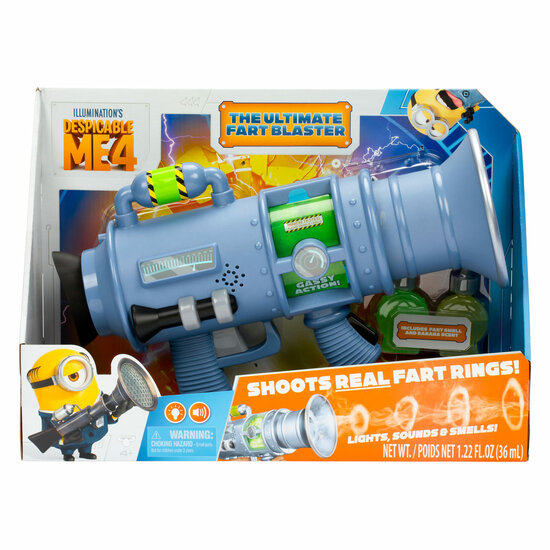 Despicable Me 4 - Ultimate Fart Blaster met Licht en Geluid