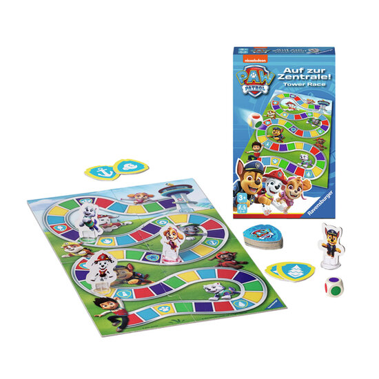 PAW Patrol Race the Tower Pocket Bordspel