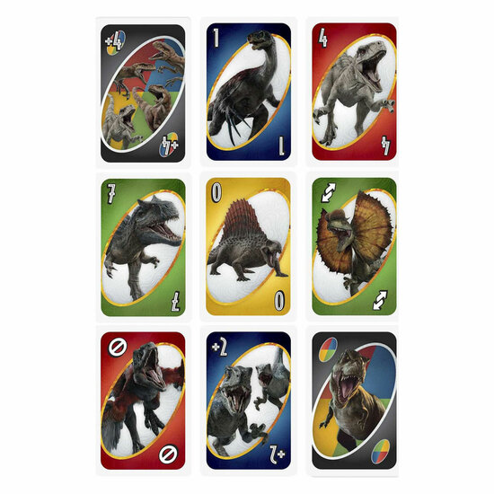 UNO Jurassic World: Dominion Kaartspel