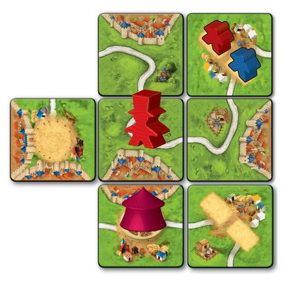 Carcassonne - Het Circus Bordspel