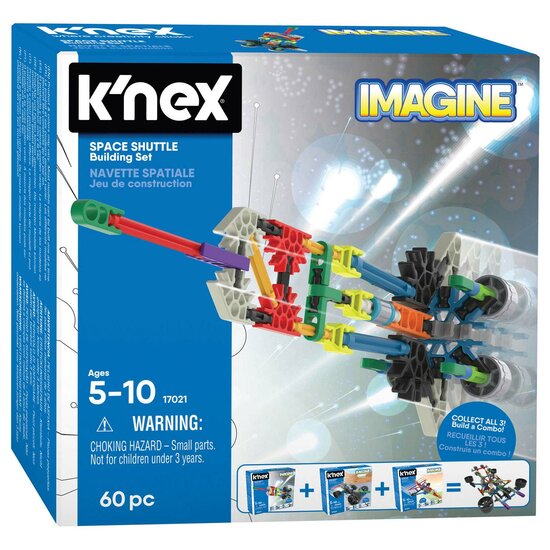 K&#039;Nex Bouwset - Space Shuttle, 60dlg.