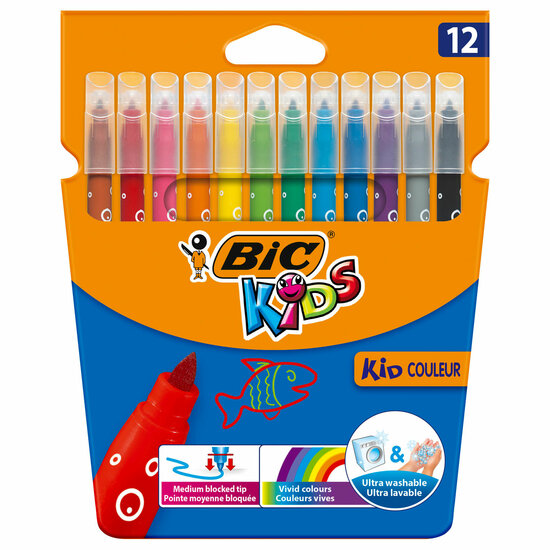 BIC Kids Kid Couleur, 12st.