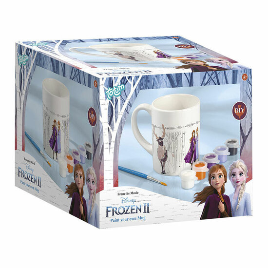 Totum Verf je eigen Mok Disney Frozen