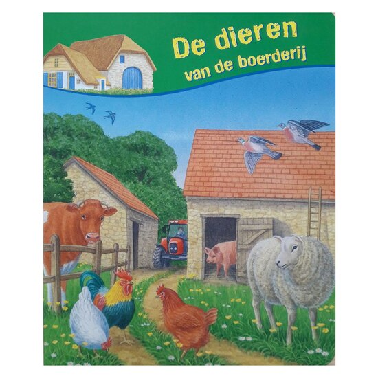 Kartonboek De Dieren van de Boerderij