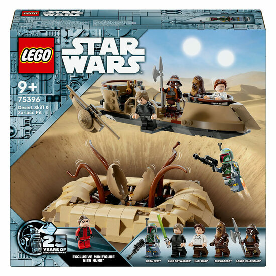 LEGO Star Wars 75396 Desert Skiff en Sarlacc-Kuil