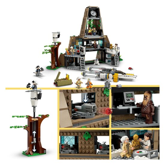 LEGO Star Wars 5365 Rebellenbasis op Yavin 4