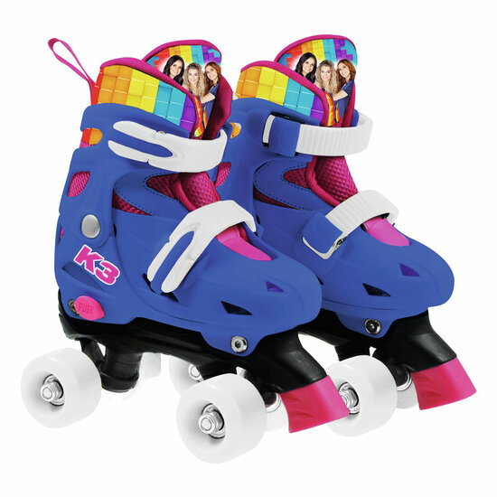 K3 Rolschaatsen Regenboog, maat 30-33