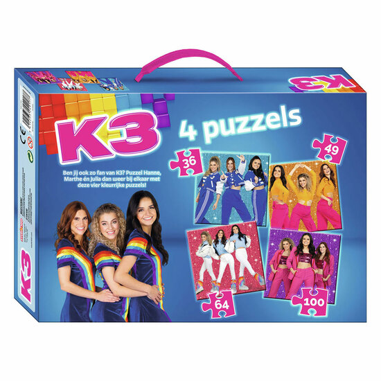 K3 4in1 Puzzel Vleugels