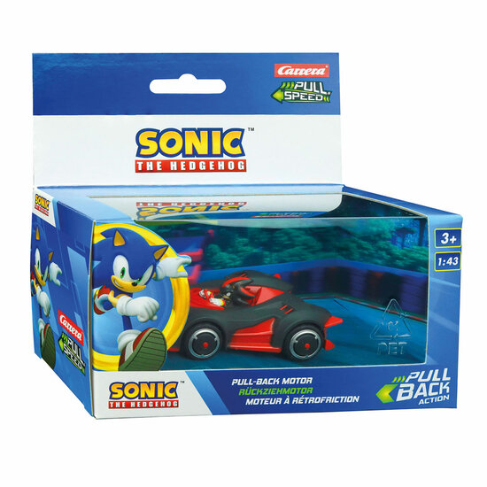 Pull Back Auto Team Sonic Racing - Shadow Dark Reaper